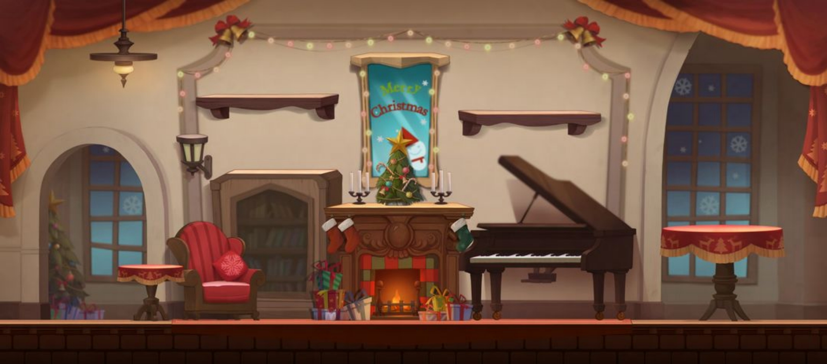 《猫和老鼠》限时新地图圣诞节经典之家上线