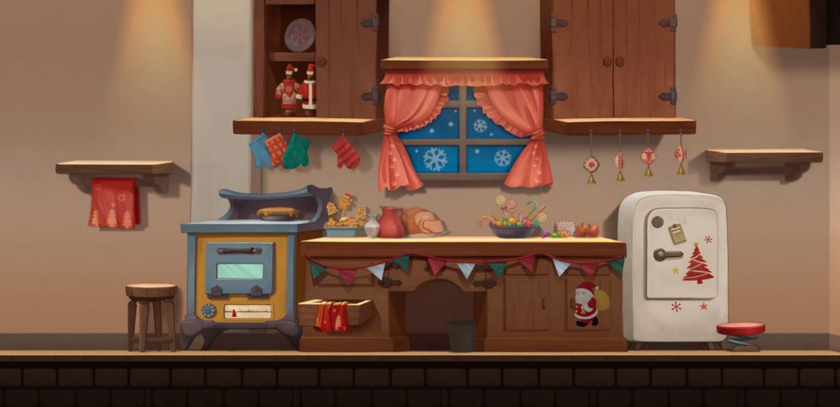 《猫和老鼠》限时新地图圣诞节经典之家上线