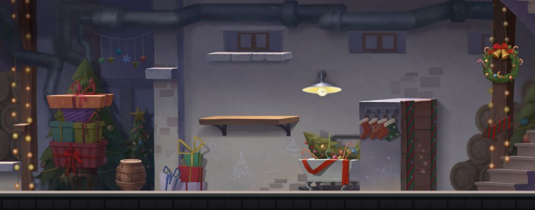 《猫和老鼠》限时新地图圣诞节经典之家上线