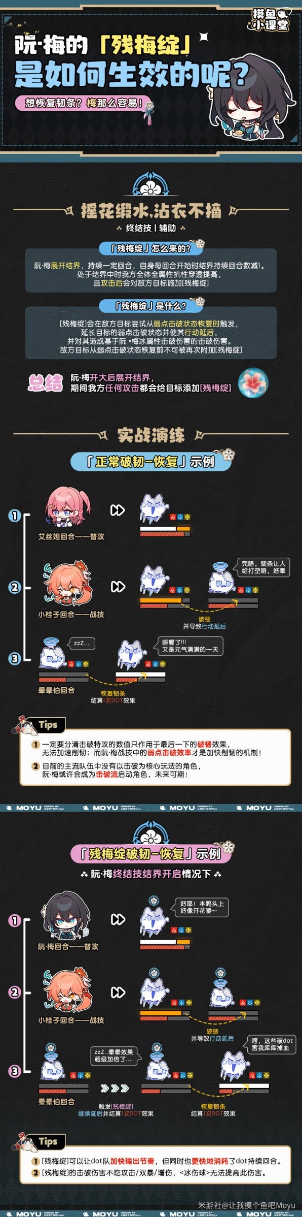 《崩坏星穹铁道》阮梅全方位一图流攻略 阮梅配装配队推荐！