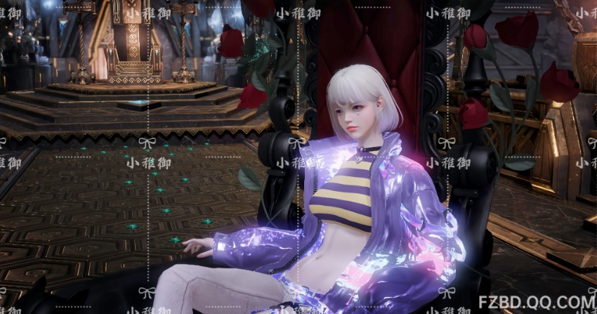 《命运方舟》通用女KDA积分套染色方案一览 行走的LED灯