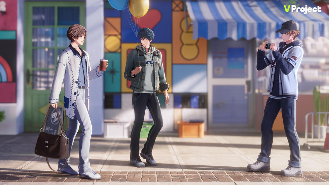 3D偶像新作《V Project》即将开启,透过多重视角见证练习生们的成长