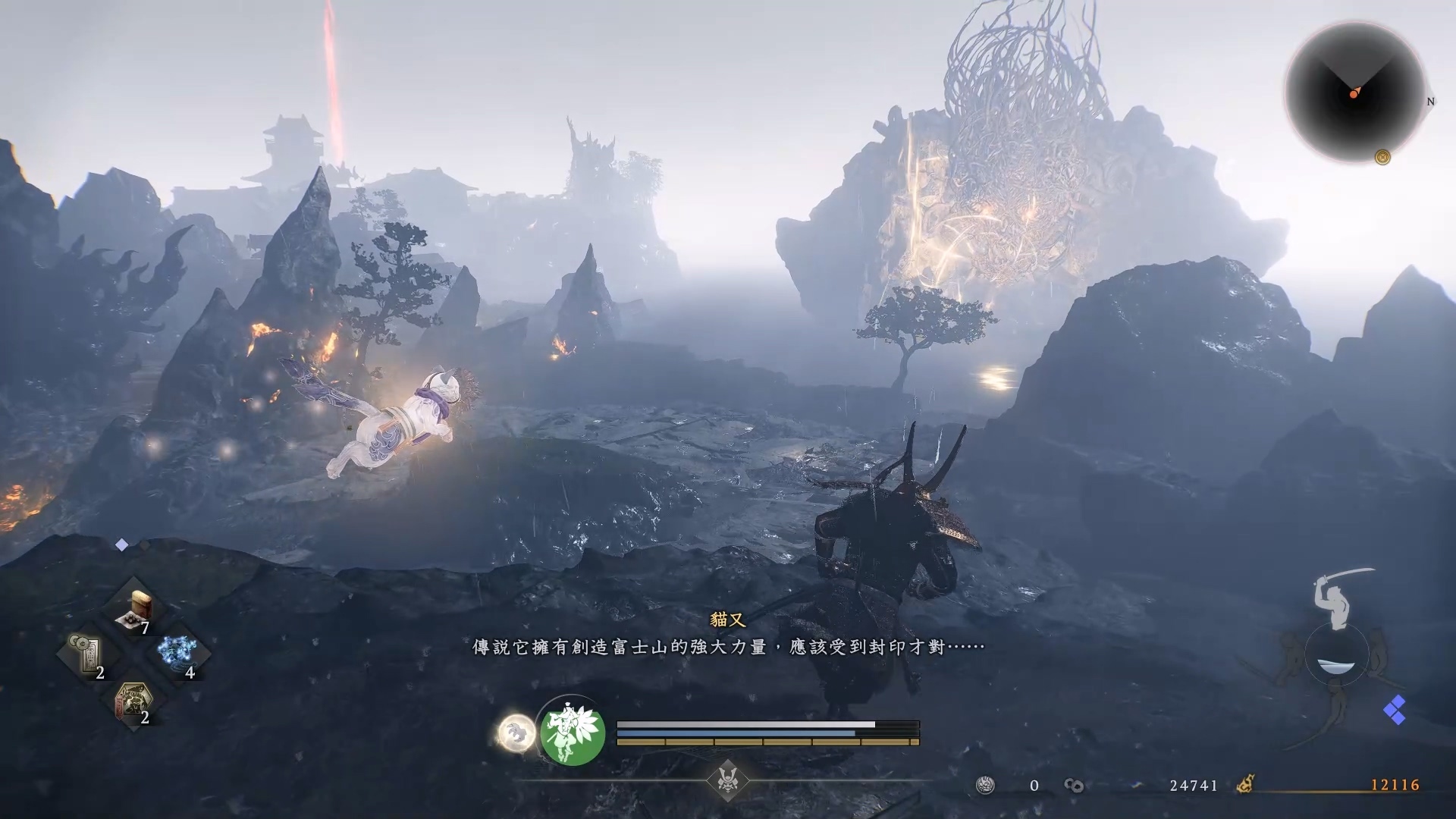 黑暗战国动作角色扮演游戏《仁王3》即将发布，感受开放世界和忍者风格