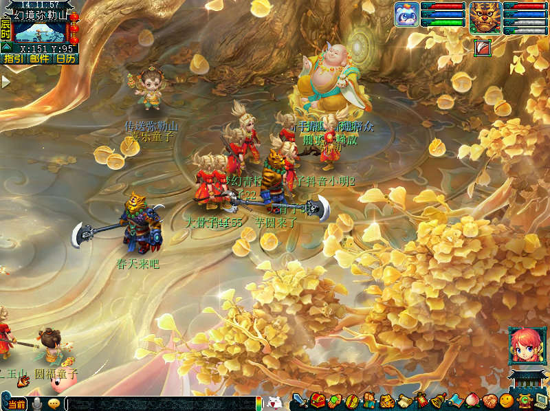 《梦幻西游》开新服【万家灯火】，万人齐聚的烟火气