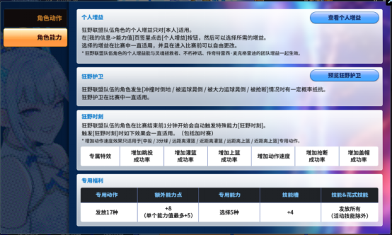 《街头篮球》狂野时刻燃动新春 春节超特角色特点优势全解析
