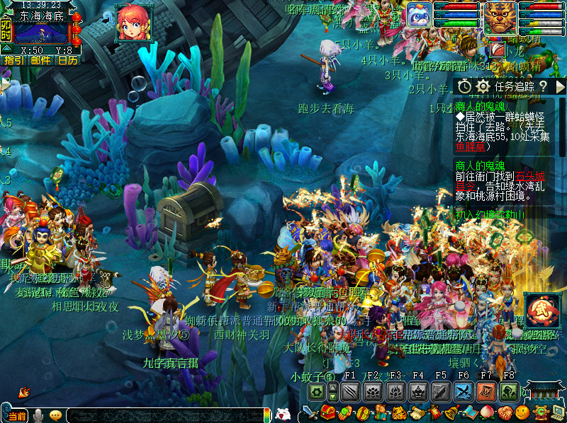 《梦幻西游》开新服【万家灯火】，万人齐聚的烟火气