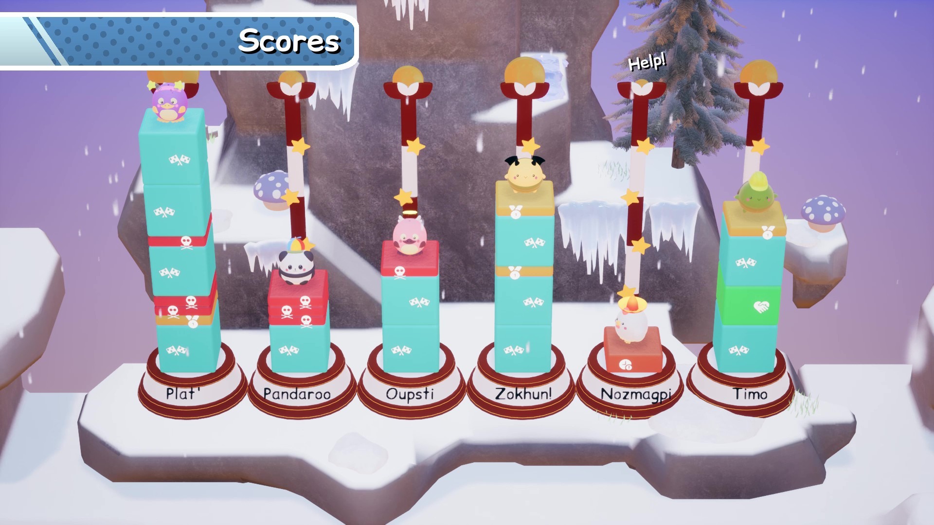 在地图上设置各种陷阱，4 至6 人派对游戏《动物跌跌乐》试玩版在Steam平台发布