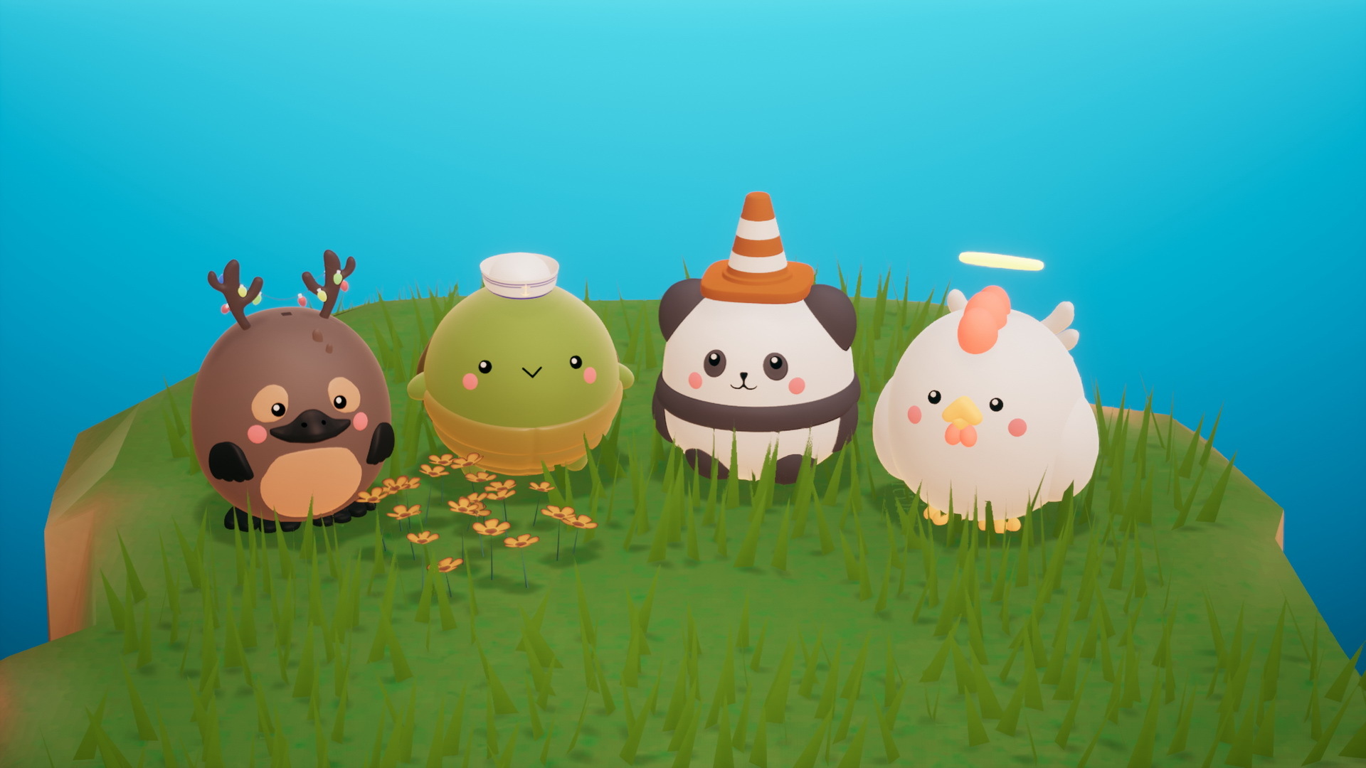 在地图上设置各种陷阱，4 至6 人派对游戏《动物跌跌乐》试玩版在Steam平台发布