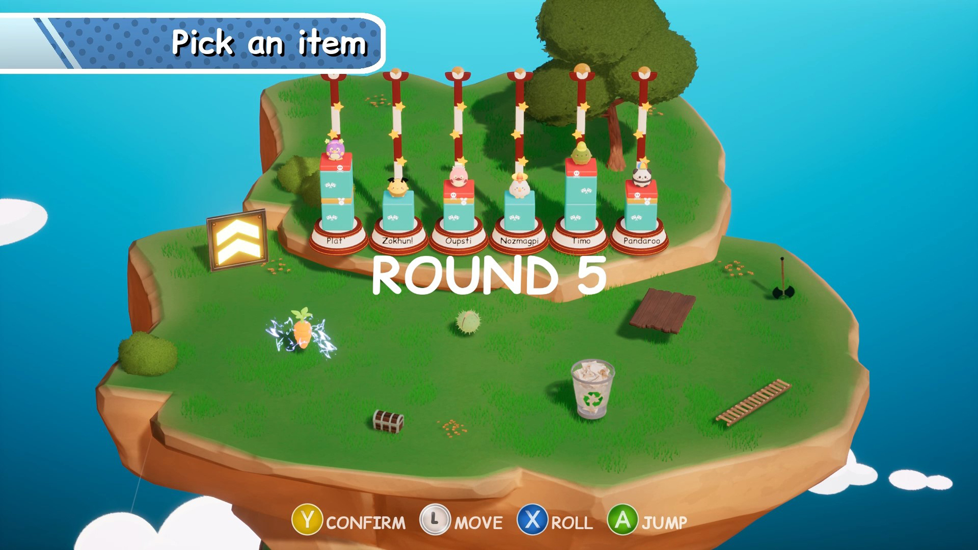 在地图上设置各种陷阱，4 至6 人派对游戏《动物跌跌乐》试玩版在Steam平台发布