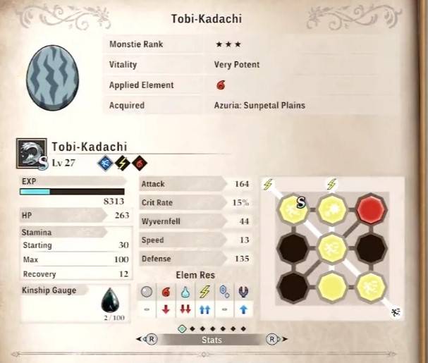 《怪物猎人物语3》天赋技能和觉醒系统介绍