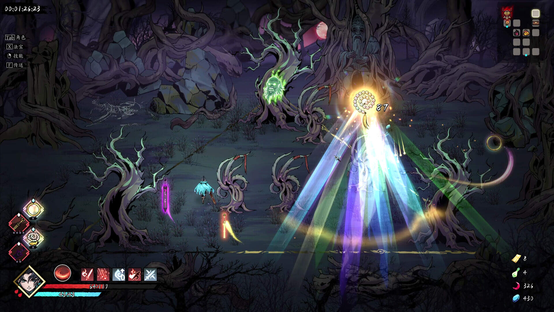 封神题材Roguelike 动作游戏《斩月封魔录》曝光将展开Steam 测试