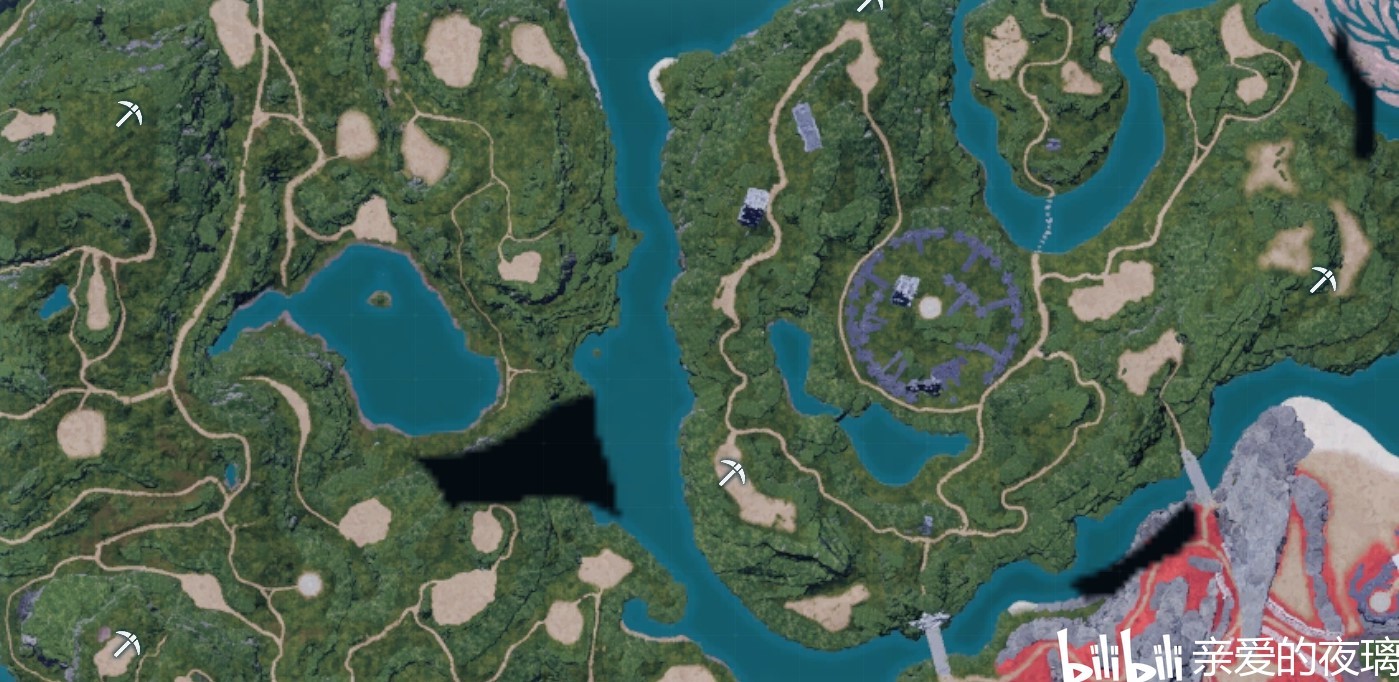 《幻兽帕鲁》全地图矿点及建家地点建议