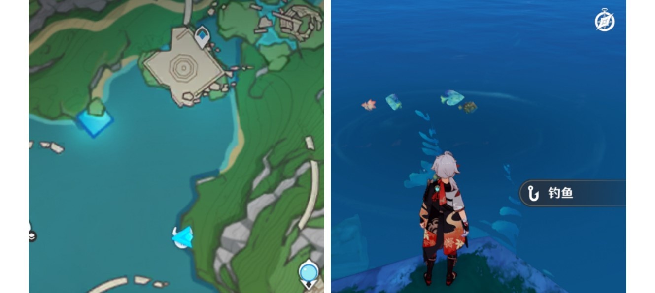 《原神》4.4“枫丹”钓鱼点位及钓鱼方法一览