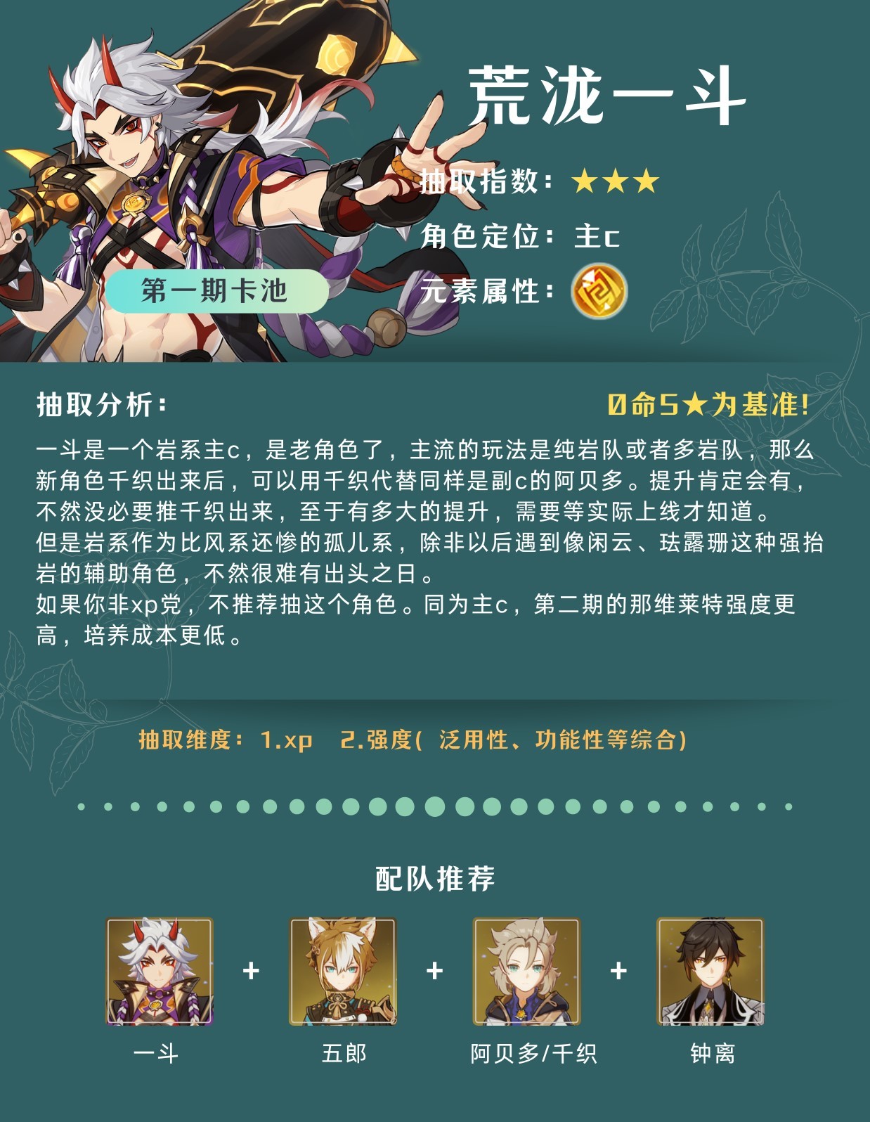 《原神》4.5版本卡池抽取建议 千织值得抽吗