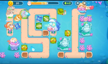 保卫萝卜4海的闺女116关攻略