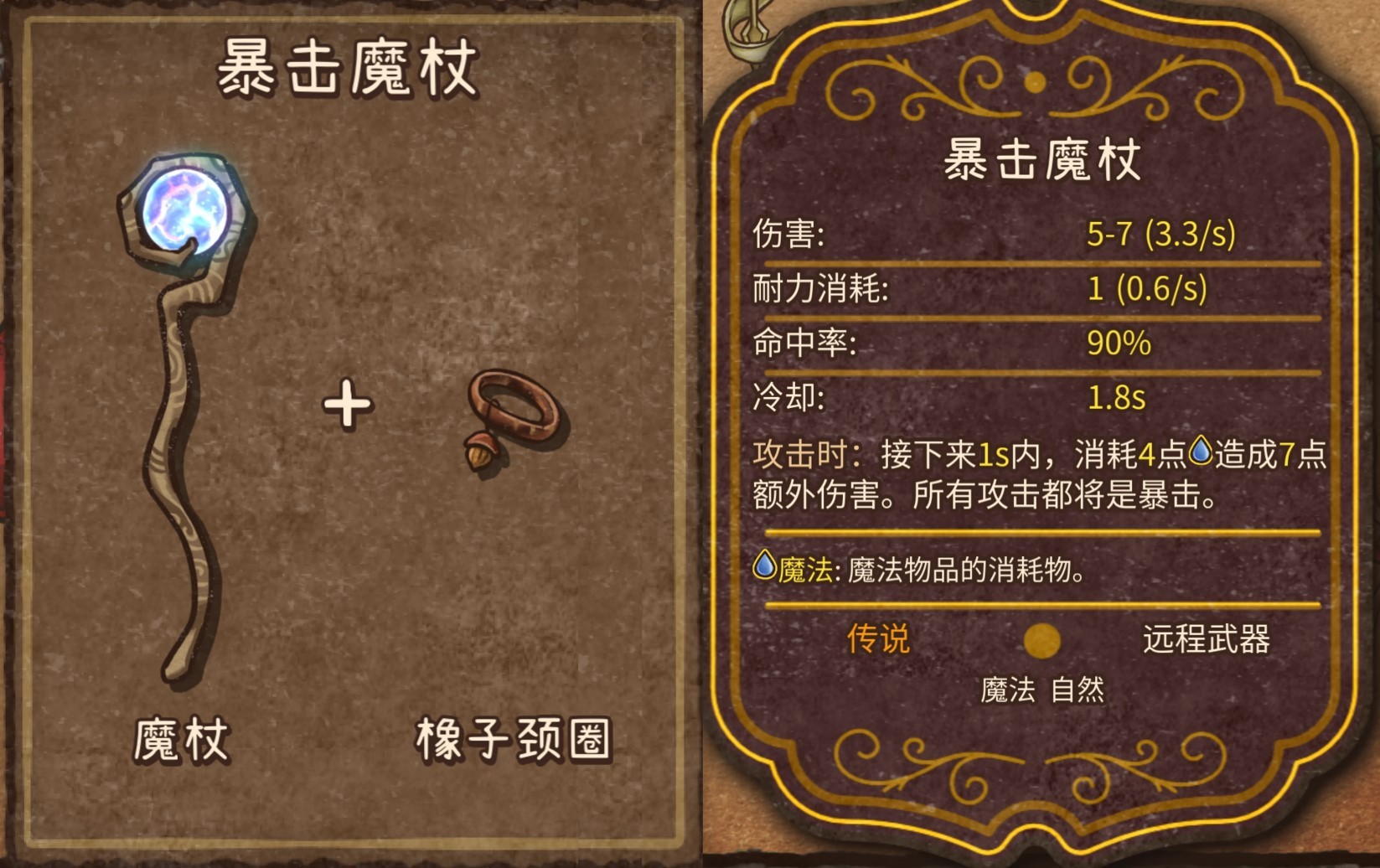 《背包乱斗》游侠全装备合成表