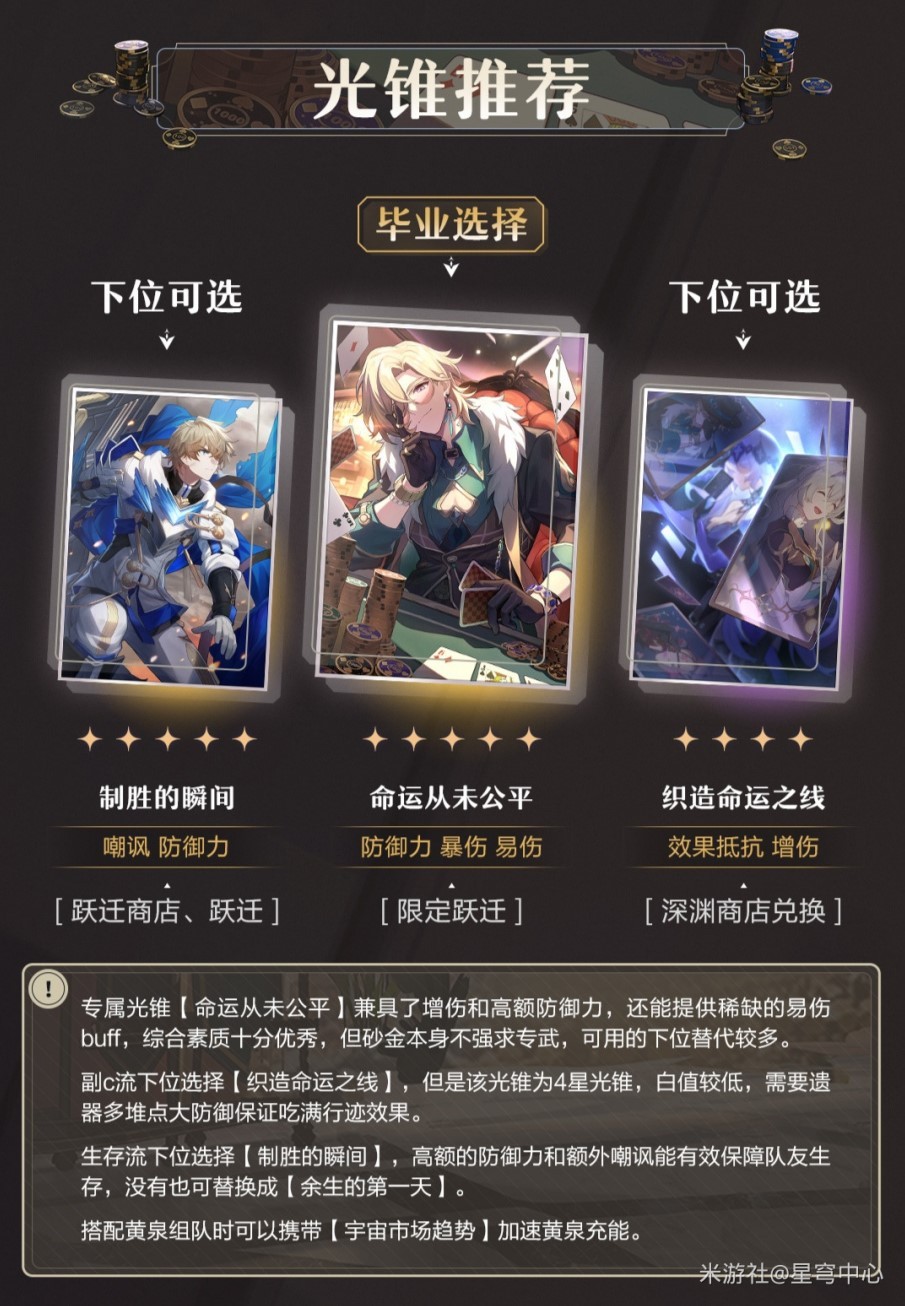 《崩坏星穹铁道》“砂金”培养一图流攻略 砂金怎么养