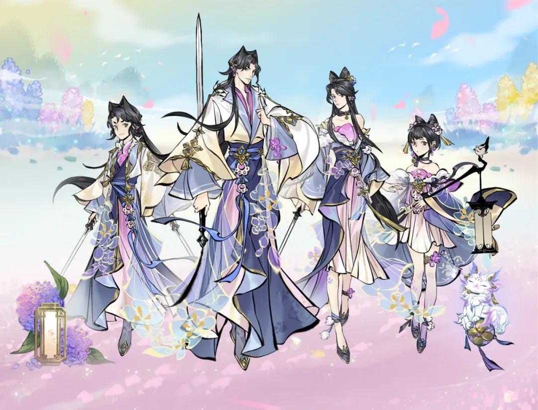 《一念逍遥》“花影仙踪”活动上线，猫咪时装萌趣登场