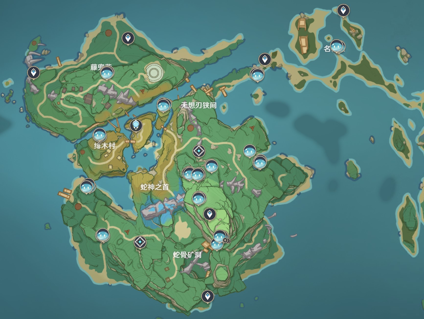 《原神》4.5荒泷一斗培养一图流与突破材料收集攻略