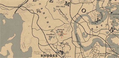 荒野大镖客2传说动物位置图一览，大镖客所有传奇动物地点