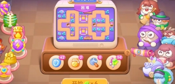 《保卫萝卜4》阿波与魔法宝藏104关过关攻略