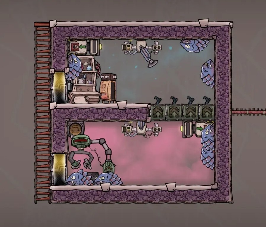 《缺氧》“壁虎养殖”模块布局推荐