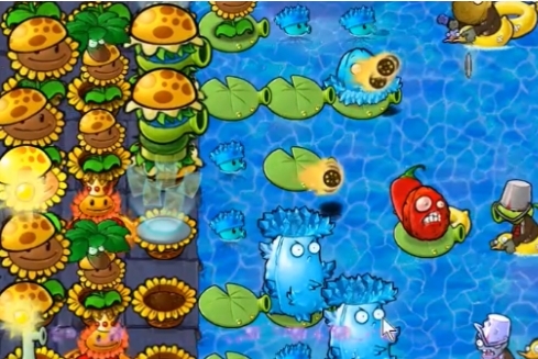 《植物大战僵尸》杂交版冒险模式65关图文攻略