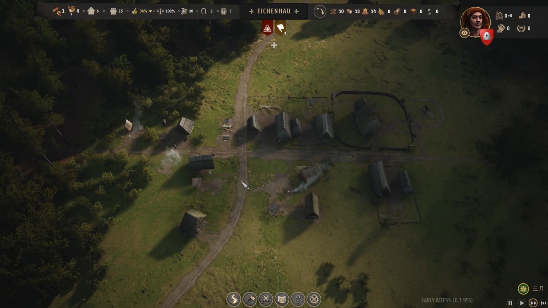 《庄园领主》困难难度“民意与人口增长”解析