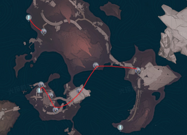 《鸣潮》彻空冥雷套Cost3速刷路线图一览