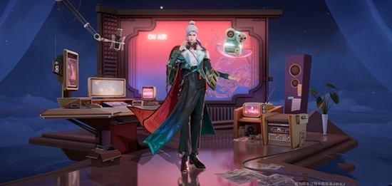 《王者荣耀》明世隐新皮肤“夜落电台”即将上线，小明化身电台主播