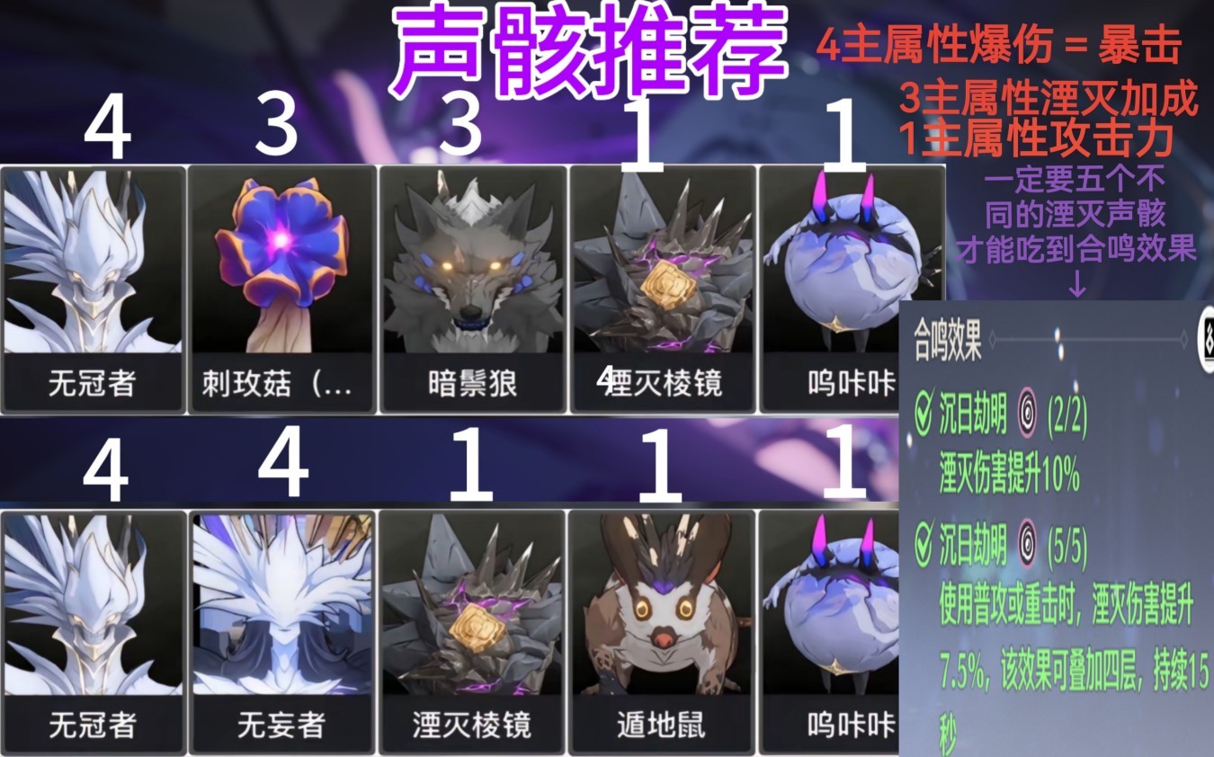 《鸣潮》湮灭漂泊者养成指南