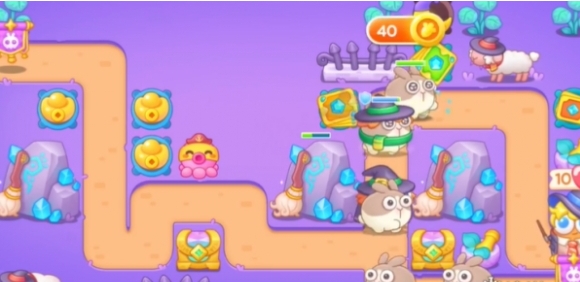 《保卫萝卜4》阿波与魔法宝藏110关图文攻略