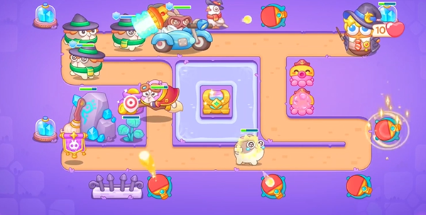 《保卫萝卜4》阿波与魔法宝藏117关过关方法