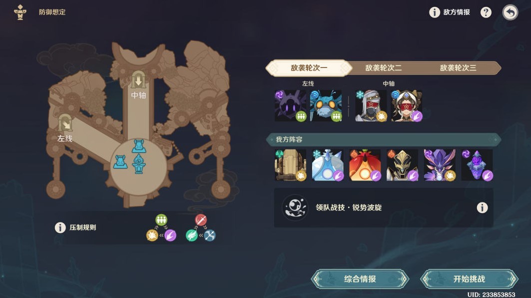 《原神》“安固诸方”防御想定全关卡攻略