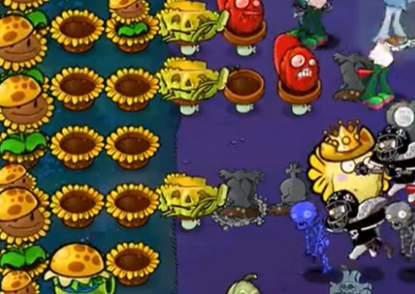 《植物大战僵尸》杂交版冒险模式58过关详解