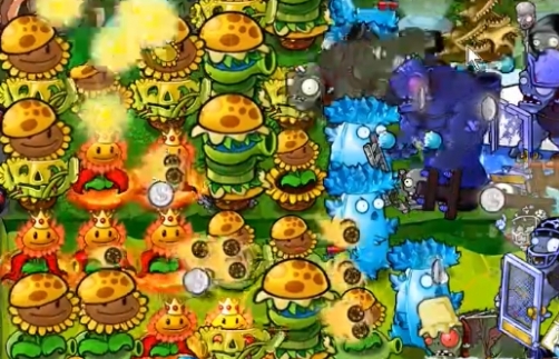 《植物大战僵尸》杂交版冒险模式62通关方法