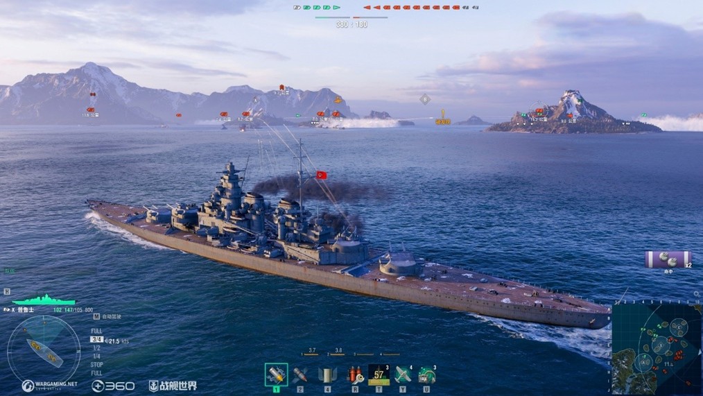 破解体系对抗奥秘《战舰世界》非对称战斗现已回归