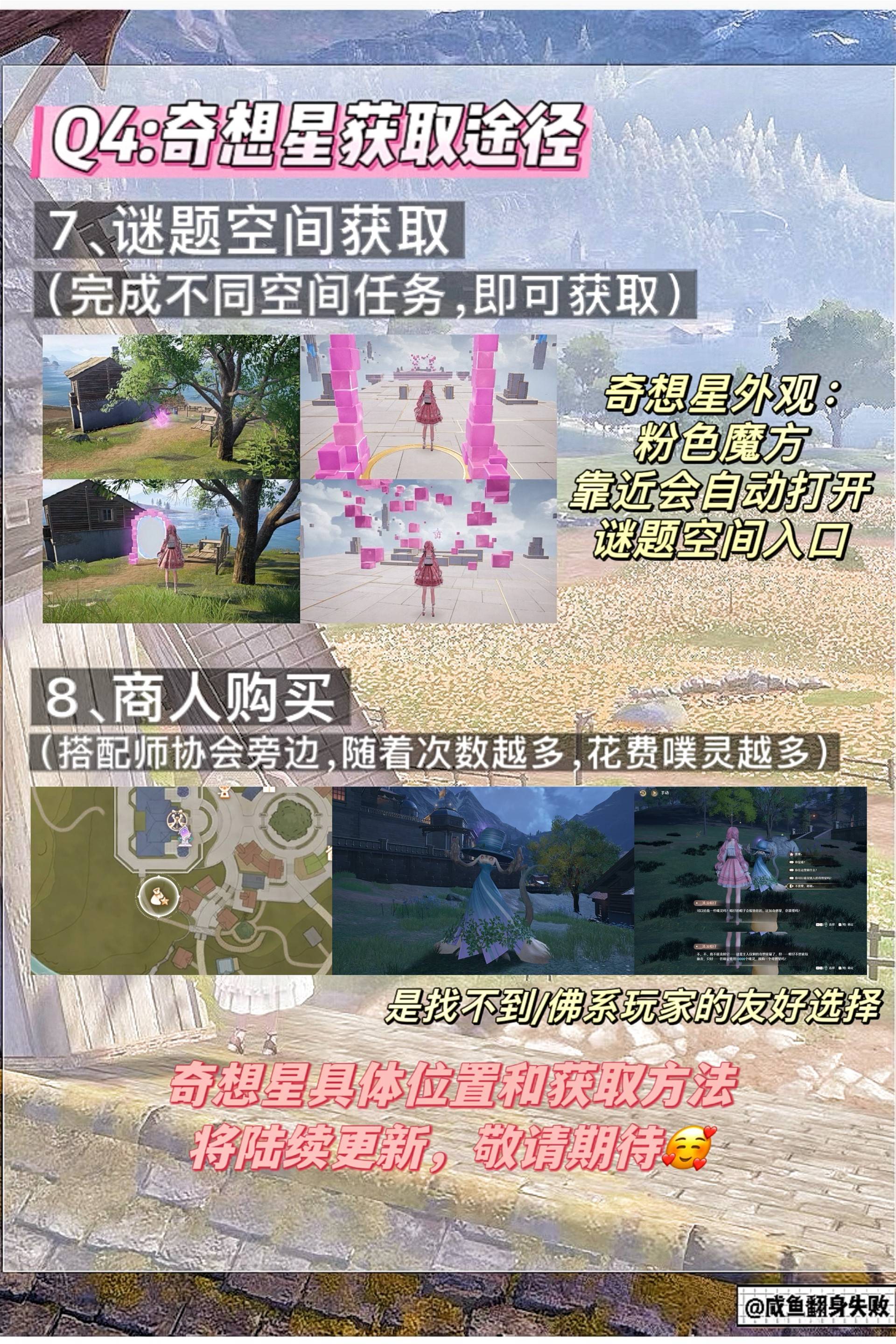 《无限暖暖》奇想星介绍，奇想星有什么用