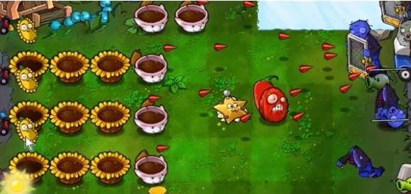 《植物大战僵尸》杂交版冒险模式50过关方法