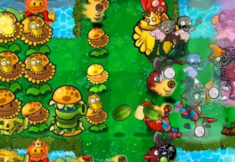 《植物大战僵尸》杂交版冒险模式56过关攻略