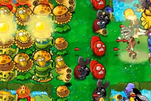 《植物大战僵尸》杂交版冒险模式56过关攻略