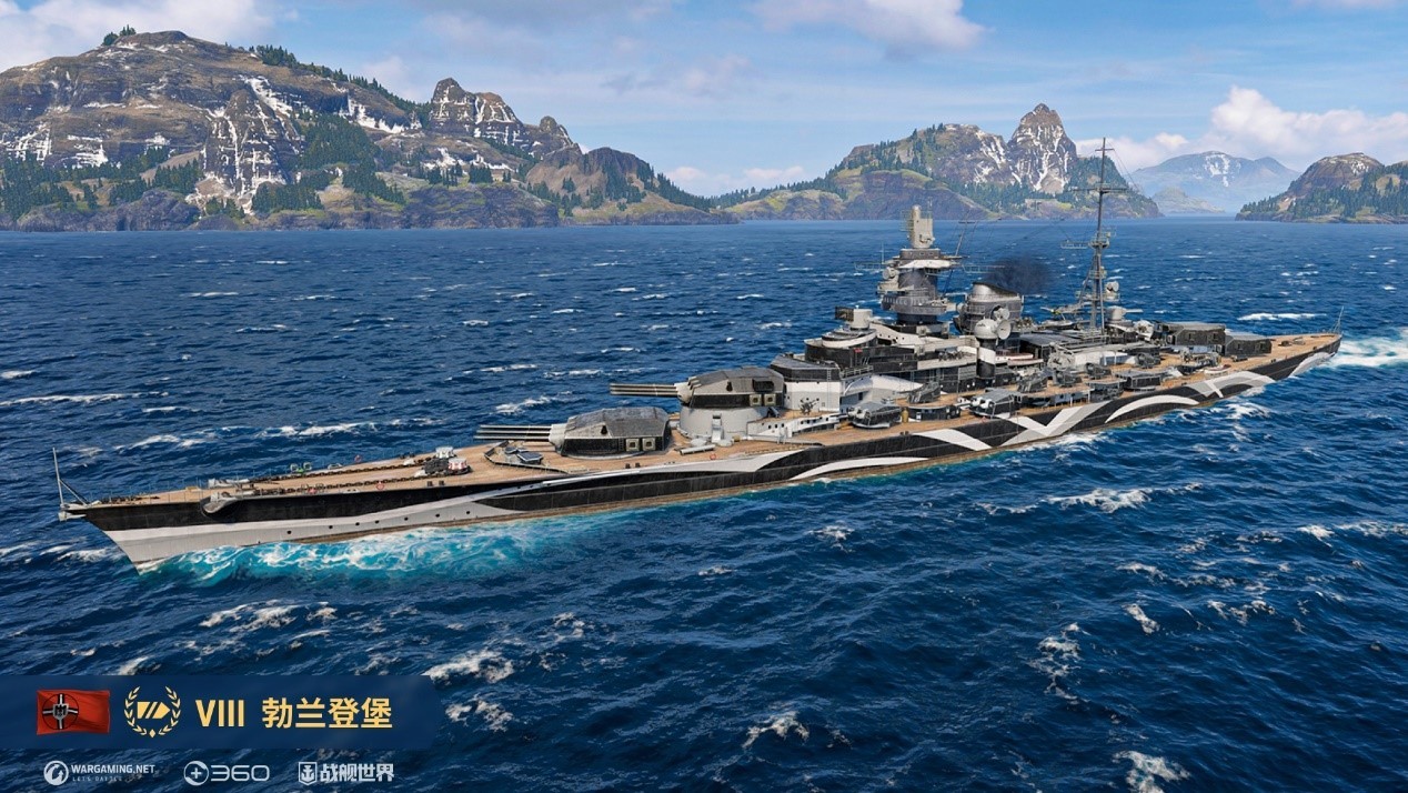 重装巨舰横扫海面《战舰世界》迎来战列舰新秀