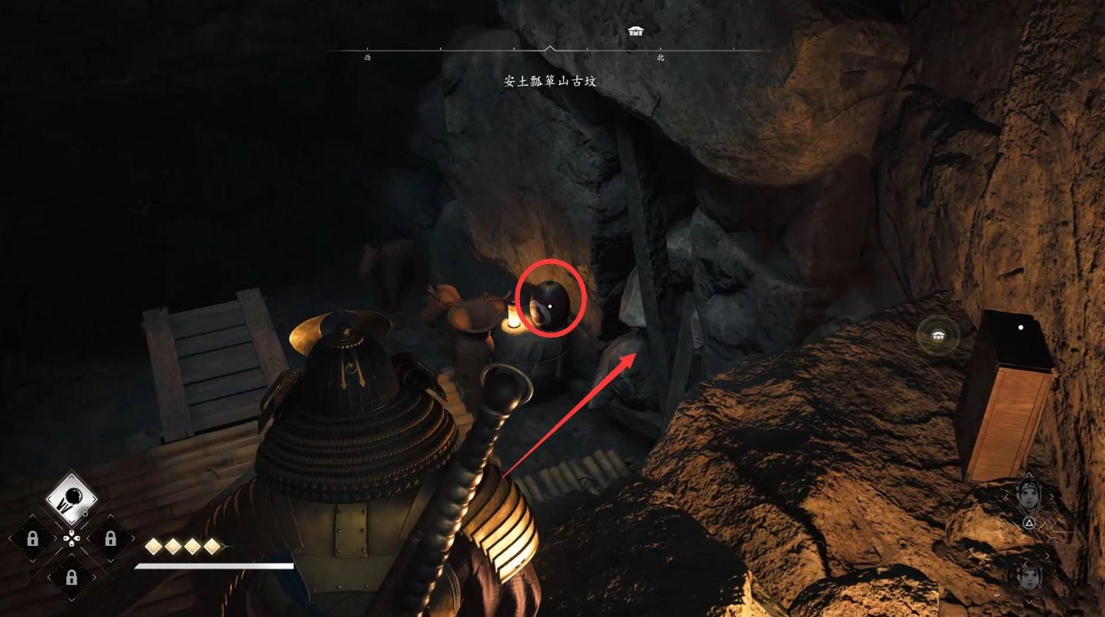 《刺客信条影》“安土瓢箪山古坟”位置与收集攻略，安土瓢箪山古坟在哪