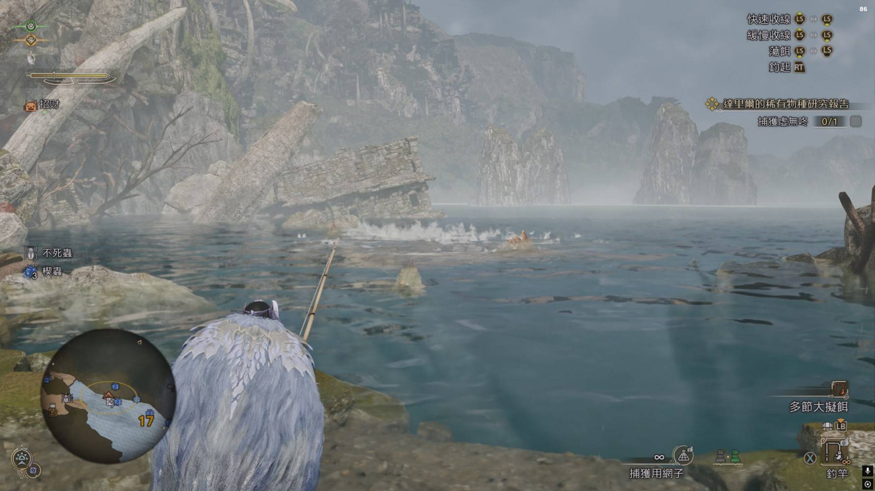 《怪物猎人荒野》“大鱼”出现地点及钓法分享，大鱼怎么钓