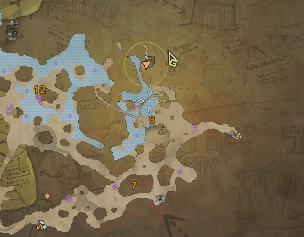 《怪物猎人荒野》钓鱼点位分享，黄金鱼在哪钓