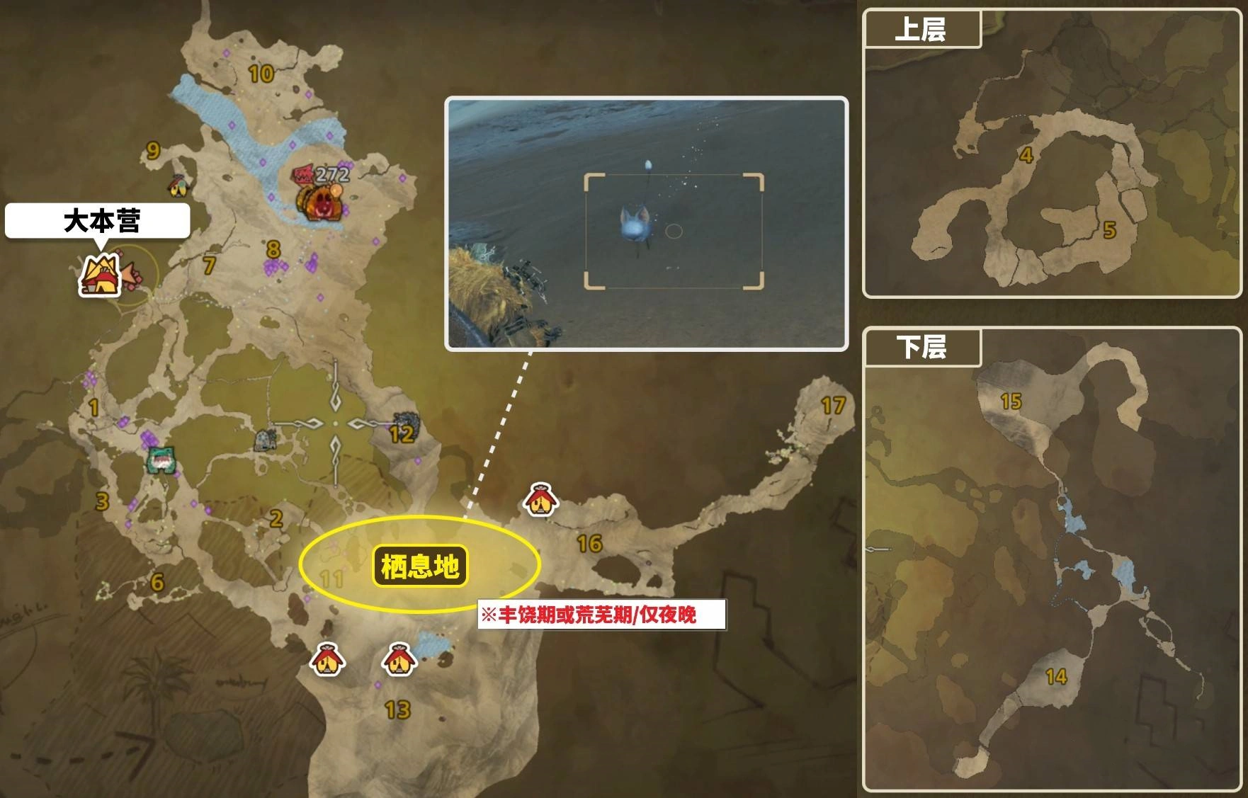 《怪物猎人荒野》“沙野流星”位置及捕获方法，沙野流星怎么抓