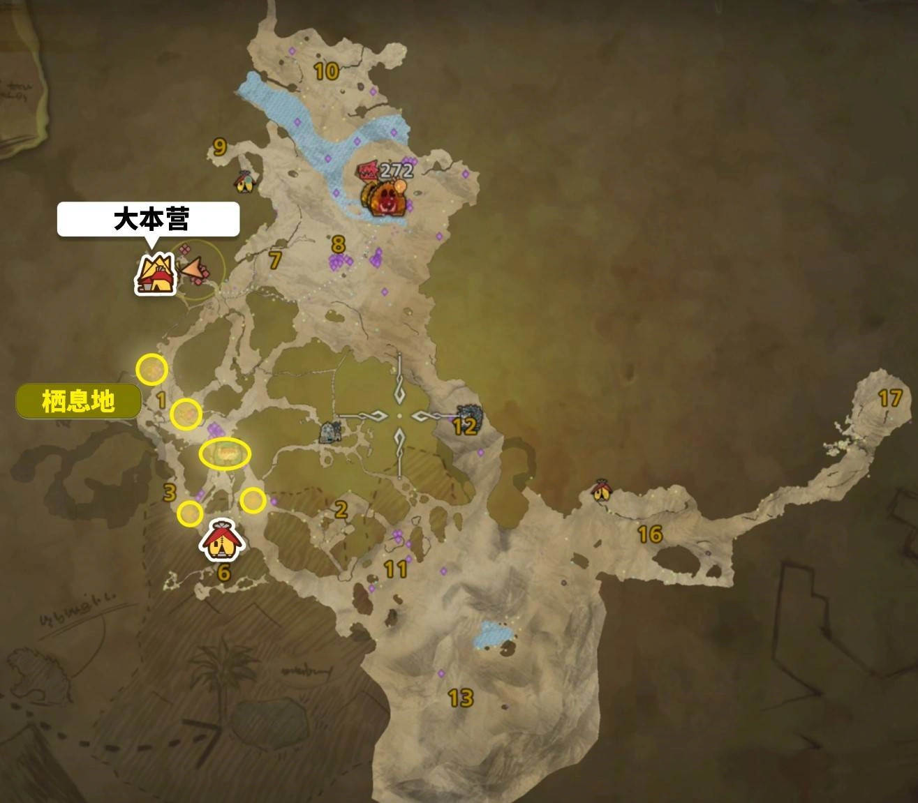 《怪物猎人荒野》“血盗虫”地图位置及掉落素材介绍，血盗虫在哪