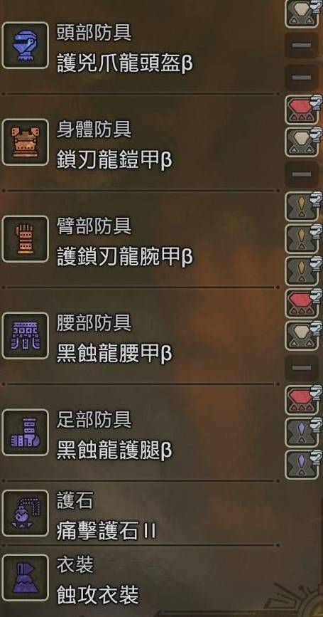 《怪物猎人荒野》主流防具配装分享，通用配装推荐