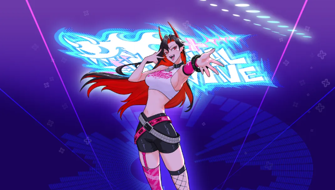 虚拟or现实？《街头篮球》春节超特宅男女神“罗卡”掀起虚拟浪潮