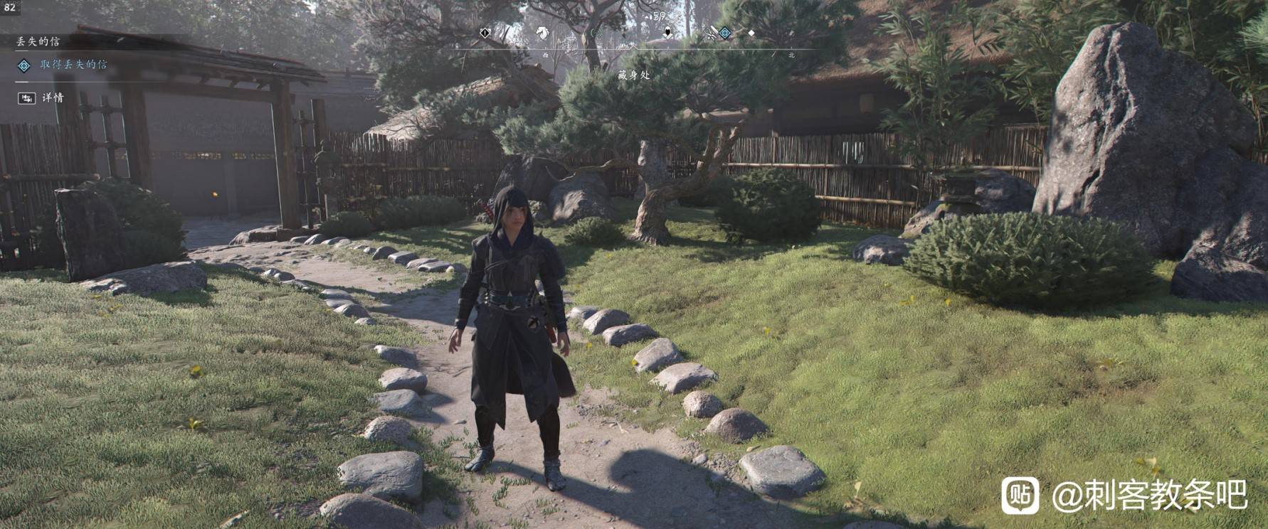 《刺客信条影》奈绪江黑色刺客套获取位置